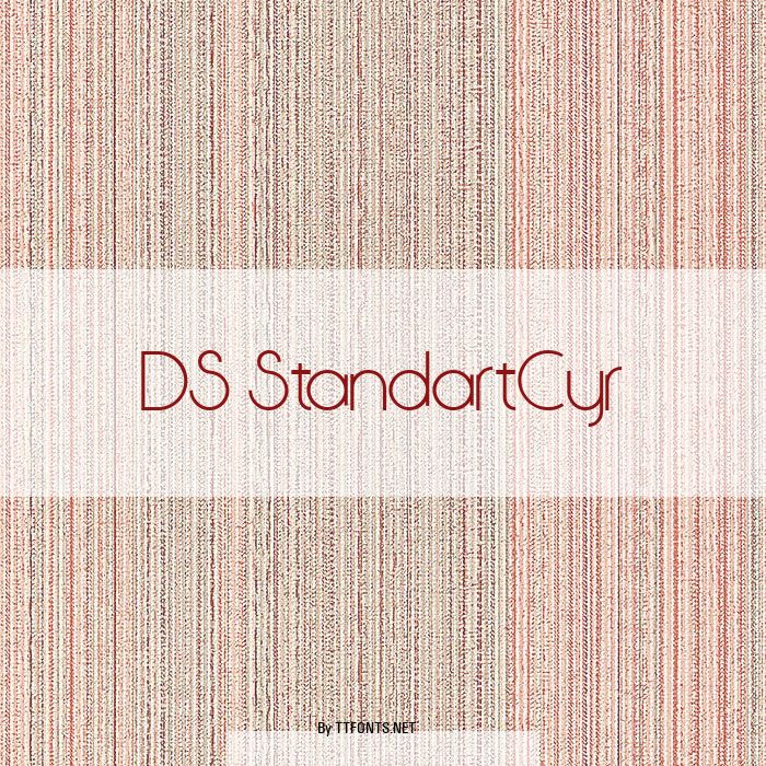 DS StandartCyr example